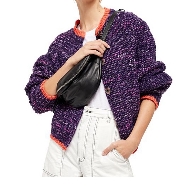 Free People Sweaters - NWT Free People Walk on by chunky knit cardigan